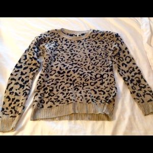 Kirra leopard print sweater