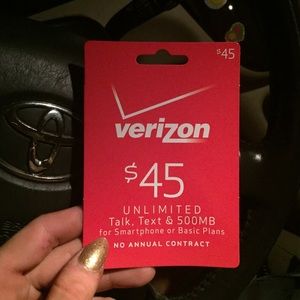 Verizon phone card