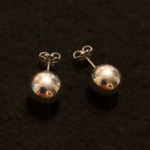 Tiffany & Co silver beads earrings