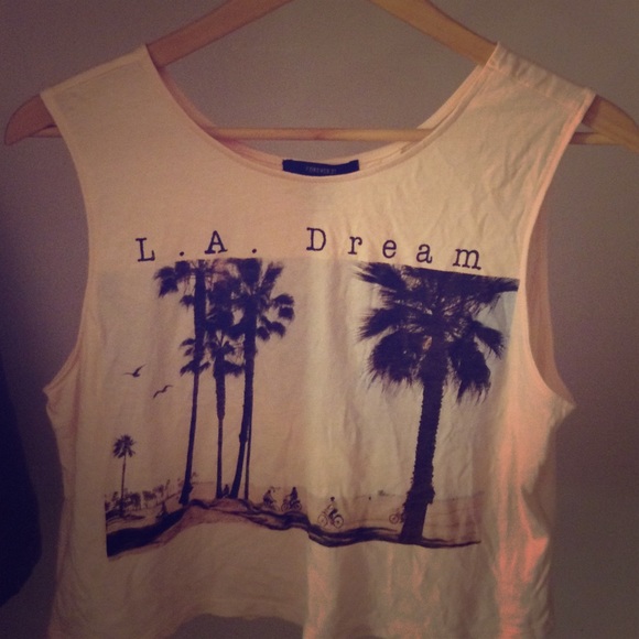 Baby Pink L.A. Dream Forever 21 Top