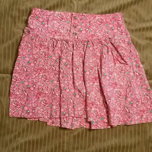 High Waisted Paisley Summer Skirt
