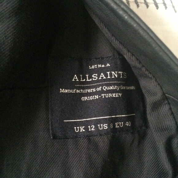 Leather Jacket  worn only once. Blazer style