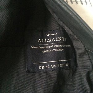 Leather Jacket  worn only once. Blazer style