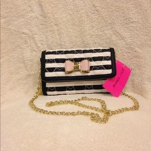 NWT BETSEY JOHNSON - wallet on a string