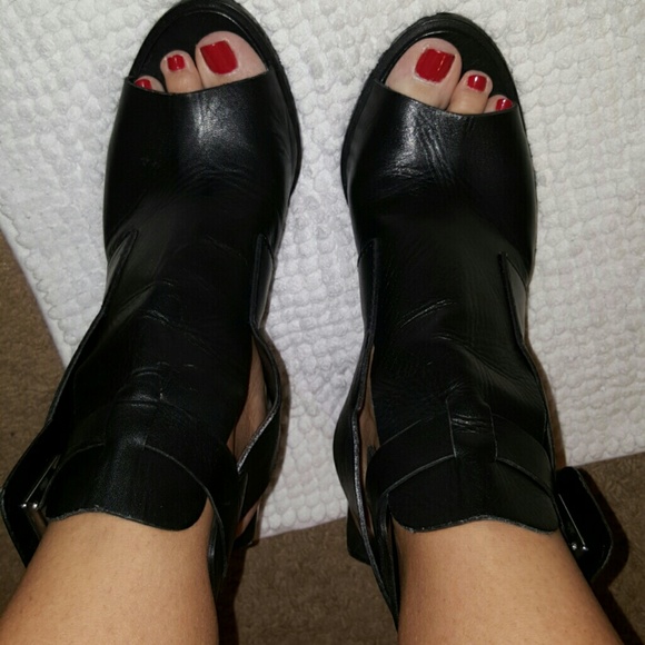 Zara chunk heel