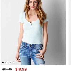 3 Soft & sexy aeo crop tees