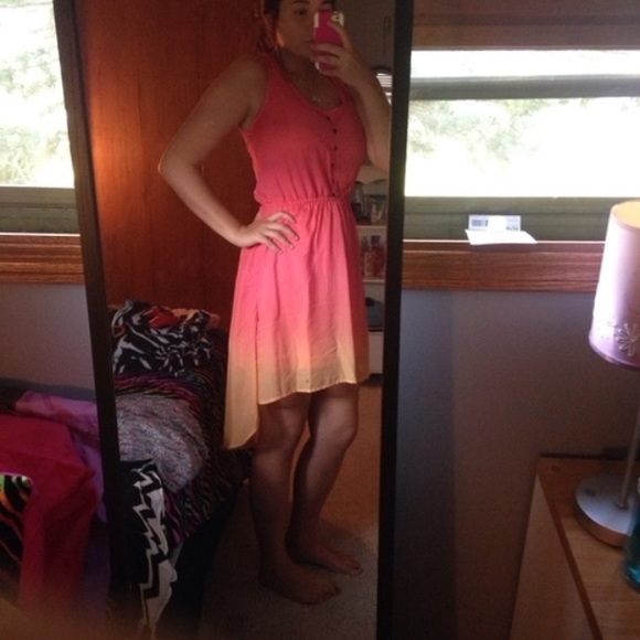 High Low Fall color dress.