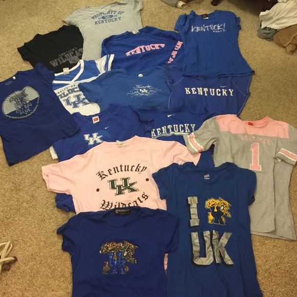 14 Kentucky Wildcat women's tees
