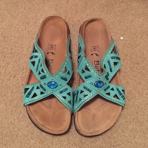Gorgeous, unique and rare Birkenstocks!! Sz 7.5-8