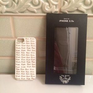 J Crew iPhone 5/5s case with box
