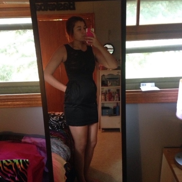 Tight Black Formal dress.