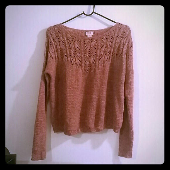 Oversized Coral Sweater - Picture 1 of 2