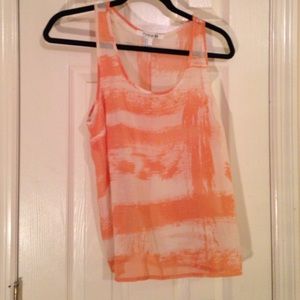 Forever 21 orange blouse