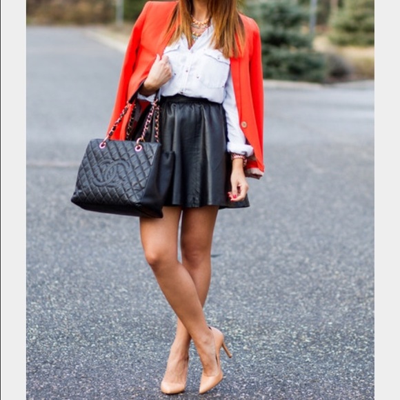 Leather Skirt
