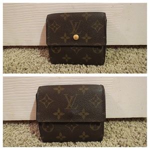 Authentic Louis Vuitton Monogram Elise Wallet
