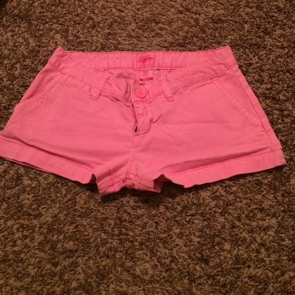 Pink shorts