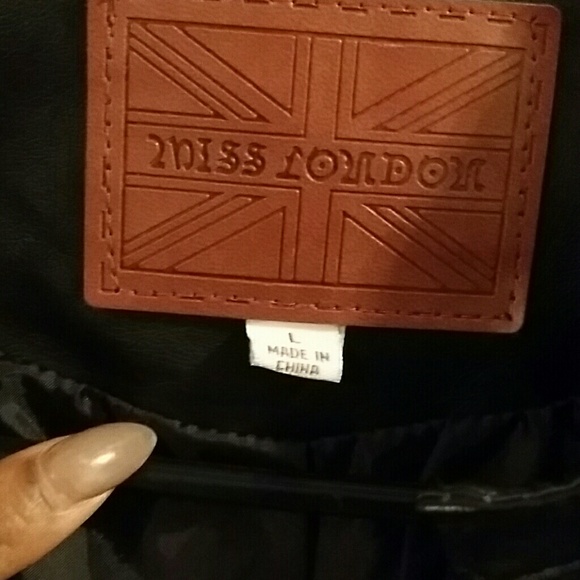 Black Leather Jacket - Picture 2 of 3