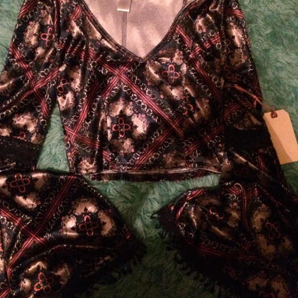 Music festival crop top