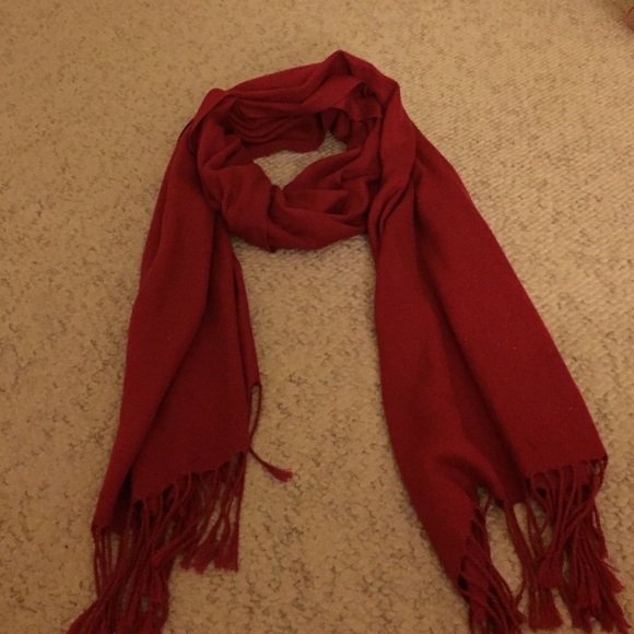 Red scarf
