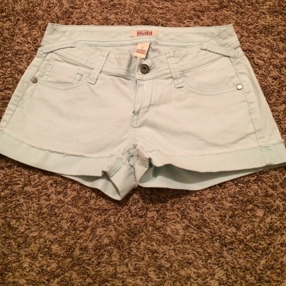Mint shorts