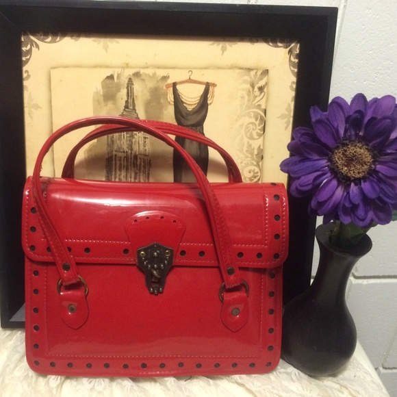 Vintage leather bag 🌹💃