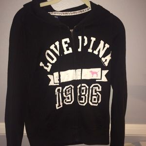 Victoria Secret (PINK) Zip Up Hoodie