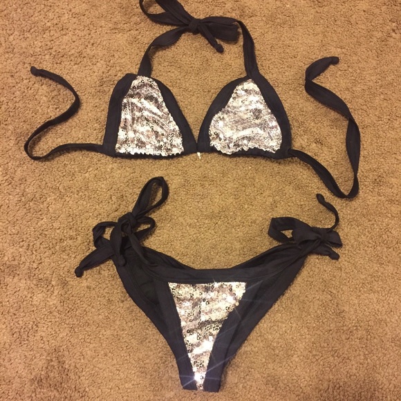 Sequence bikini / exotic dancer wear