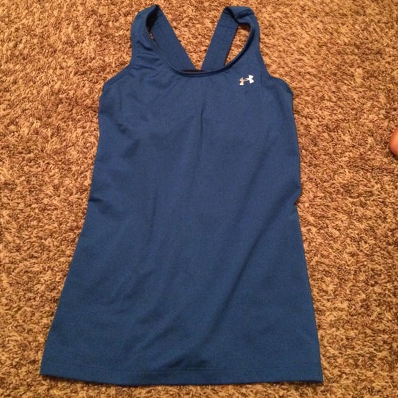 Workout tank top with built in bra