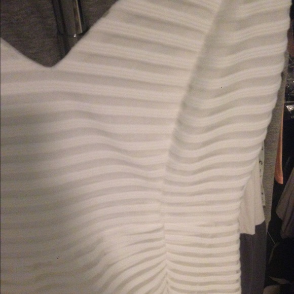 "Snow" Fit & Flare White Dress - Picture 4 of 4