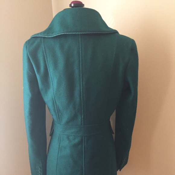 *SOLD* Tulle boutique green peacoat S - Picture 2 of 2