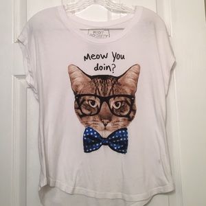 "Meow you doin?" Top