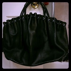 Barely worn Seven for all Mankind leather purse