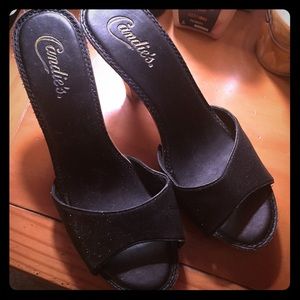 Classic Black sparkle CANDIE'S Heels