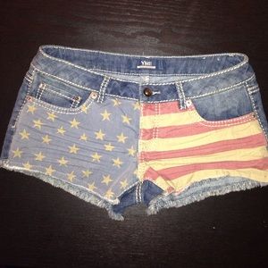 YMI American Flag shorts