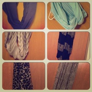Bundle of 3 infinity scarfs (your choice of 3)!
