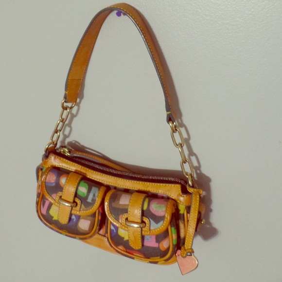 Dooney & Bourke Bags Dooney Bourke Rainbow Zip Purse Poshmark