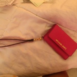 Authentic Michael Kors wristlet