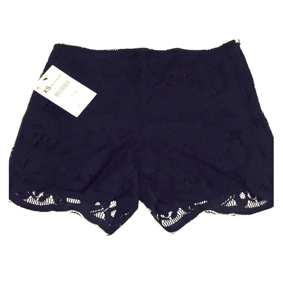 Black Lace Zara shorts. New with tags.