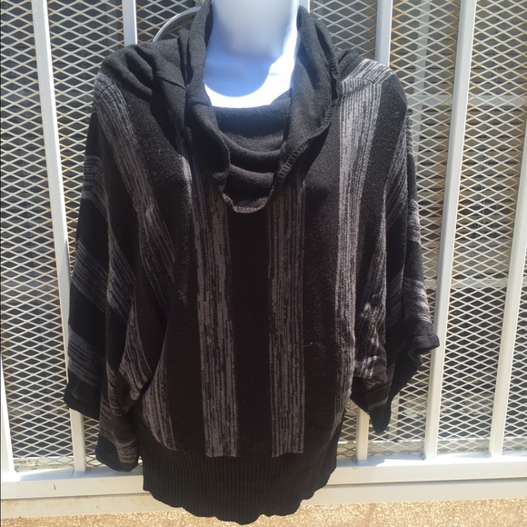Black & Grey Blouse
