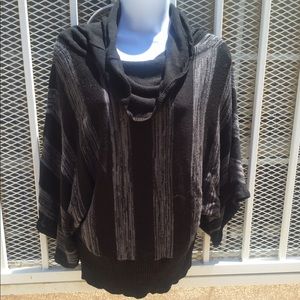 Black & Grey Blouse