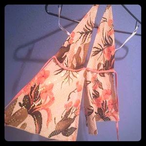 Hawaiian halter  top