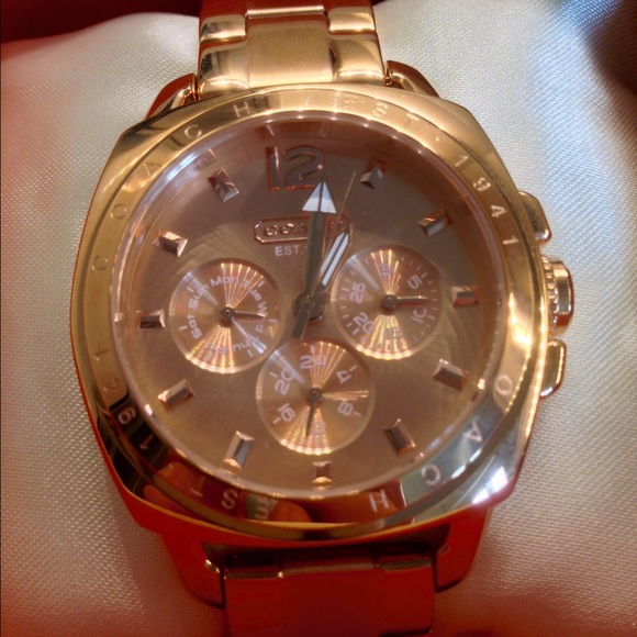 COACH Boyfriend Bracelet Watch (New)