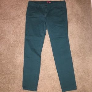 Bongo GREEN skinny jeans