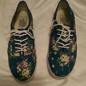 Floral Vans