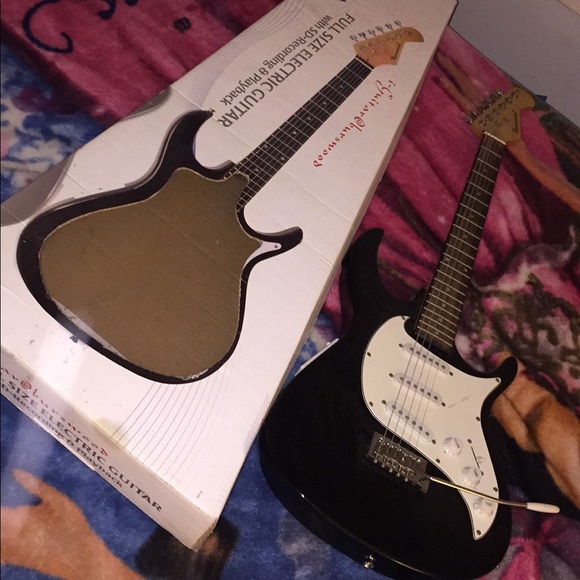 Full size electric guitar w/ SD recording&playback