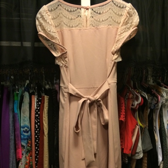 Blush tea/day dress - Picture 3 of 3