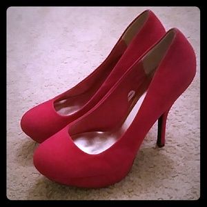 Hot Pink Pumps