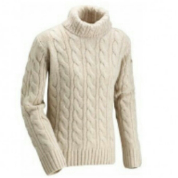 Wool sweater.