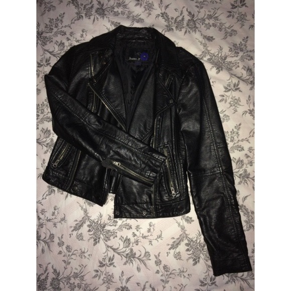Leather Moto Jacket