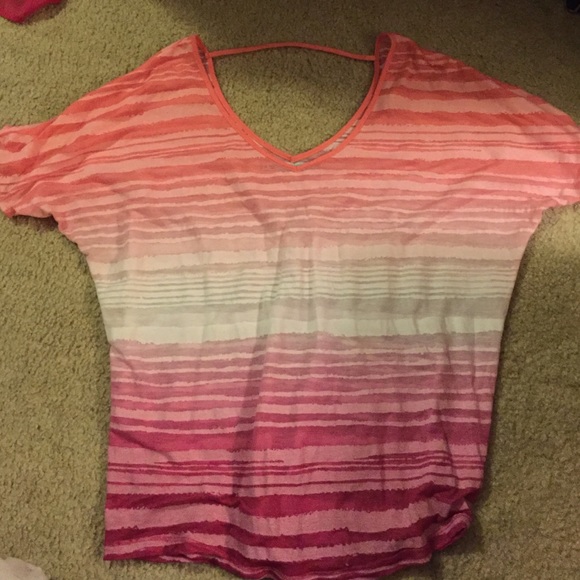 Ombré pink top
